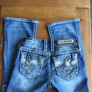 Rock revival mid rose boot